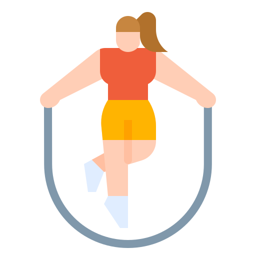 woman jumping rope